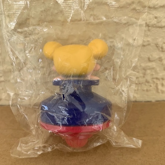 Vintage Kellogg’s Cartoon Network Dexters Laboratory Deedee Spinning Top NIP - Picture 2 of 3